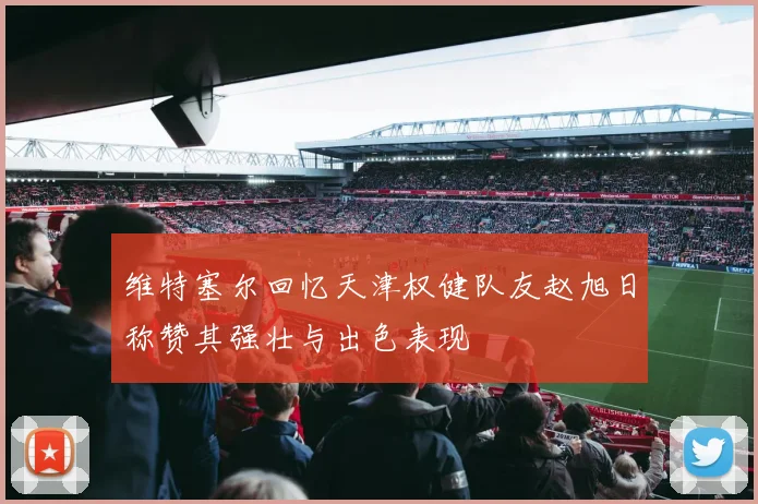 维特塞尔回忆天津权健队友赵旭日称赞其强壮与出色表现